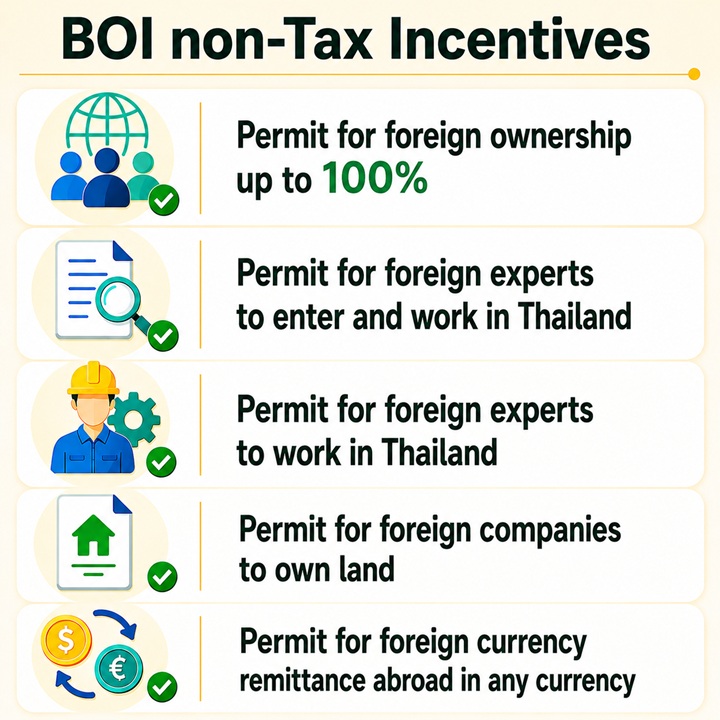 BOI Non-Tax Incentives