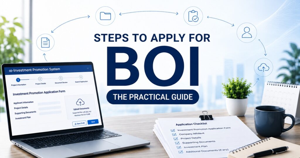 Featured Image of Blog about a Guide to Applying for BOI